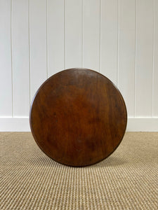 An English Mahogany Candlestick Table c1800