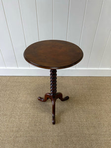 An English Mahogany Candlestick Table c1800