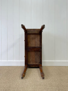 Antique English Country Pine Desk or Console Table c1890