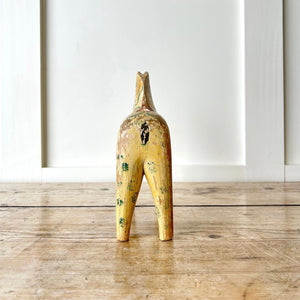 Antique Hand Painted and Carved Swedish Dala Horse