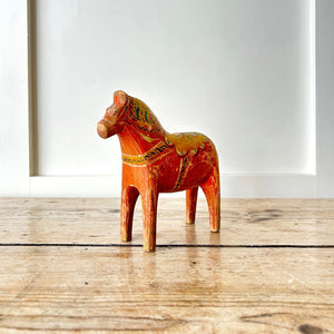 Antique Hand Painted Horse Figurine
