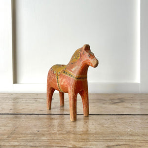Antique Hand Painted Horse Figurine