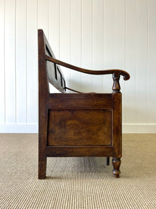 An Antique Country Hall Bench