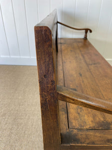 An Antique Country Hall Bench