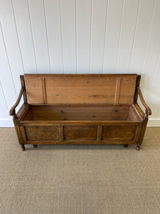 An Antique Country Hall Bench