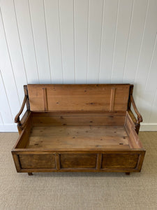 An Antique Country Hall Bench