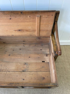 An Antique Country Hall Bench