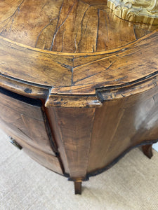 A Sophisticated 18th Century Antique Italian Chest of Drawers or Commode