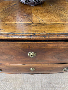 A Sophisticated 18th Century Antique Italian Chest of Drawers or Commode