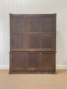 A 19th Century English Oak Bookcase or Breakfront by Maple & Co, London