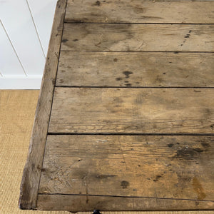 An Antique Almost 7ft Dining Server or Console Table
