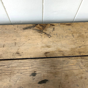 An Antique Almost 7ft Dining Server or Console Table