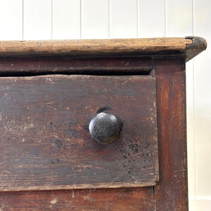 An Antique Almost 7ft Dining Server or Console Table