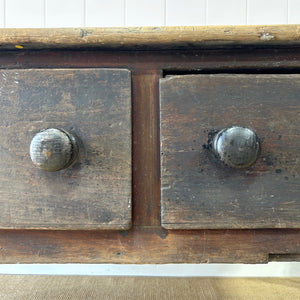 An Antique Almost 7ft Dining Server or Console Table