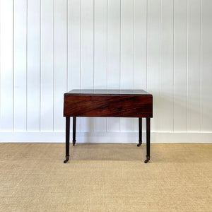 An English Country Mahogany Pembroke Drop Leaf Table