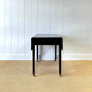 An English Country Mahogany Pembroke Drop Leaf Table