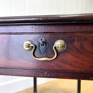 An English Country Mahogany Pembroke Drop Leaf Table