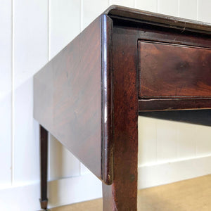 An English Country Mahogany Pembroke Drop Leaf Table