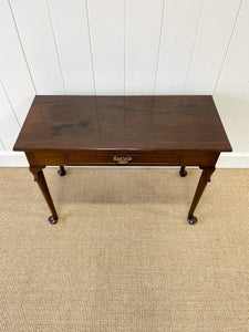 Antique Irish Mahogany Console Table or Lowboy c1800