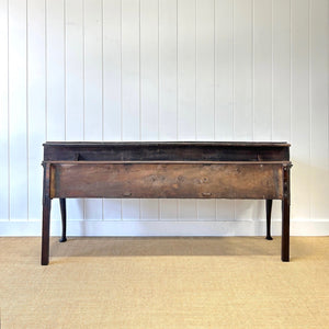 An Antique Over 6ft Georgian Dining Server Dresser Base c1780