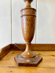An English Country Pine Galleried Nightstand or Side Table