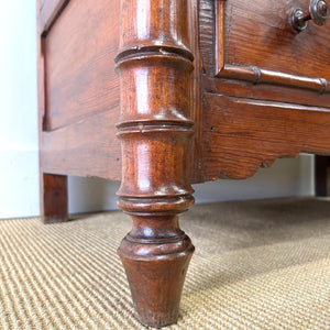An Antique French Faux Bamboo Open Bookcase Cupboard