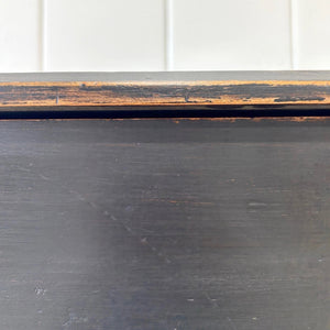 An Ebonized Victorian Side Table, Console, or Nightstand