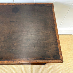 An 18th Century Oak and Elm Side Table or Nightstand