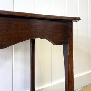 An 18th Century Oak and Elm Side Table or Nightstand