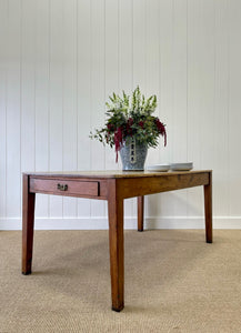 A Good French Pine 6ft Dining Table c1890