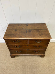 An 18th Century English Country Oak Chest of Drawers Dresser