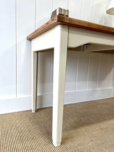 Antique English Country Pine Table or Desk c1890