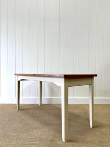Antique English Country Pine Table or Desk c1890