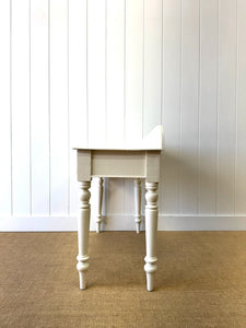 An English Country Pine Console Table
