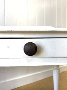 An English Country Pine Console Table