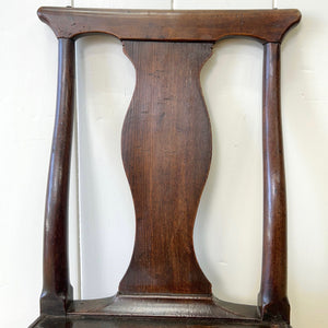 An 18th Century Walnut Queen Anne Side Chair