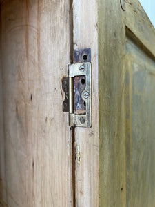 A Diminutive English Pine Cupboard or Sideboard c1870