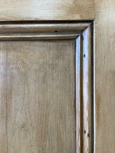 A Diminutive English Pine Cupboard or Sideboard c1870