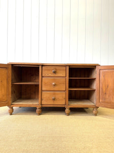 An English Country Pine Buffet or Sideboard