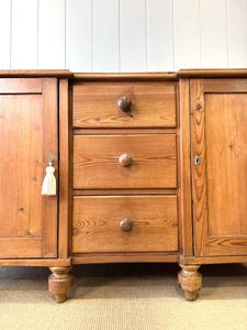 An English Country Pine Buffet or Sideboard