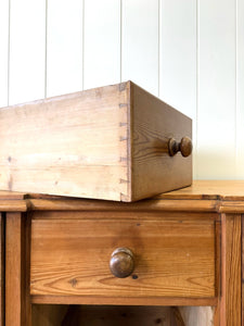 An English Country Pine Buffet or Sideboard