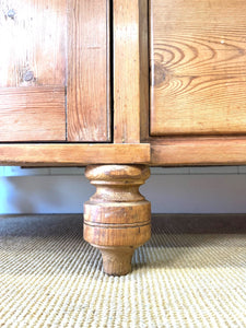 An English Country Pine Buffet or Sideboard