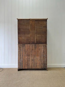 A Scottish Pine & Mahogany Bachelor's Bookcase