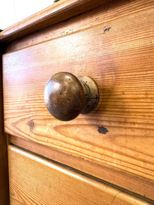An English Country Pine Buffet or Sideboard
