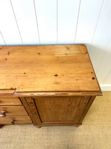 An English Country Pine Buffet or Sideboard