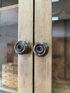 A Scottish Pine & Mahogany Bachelor's Bookcase