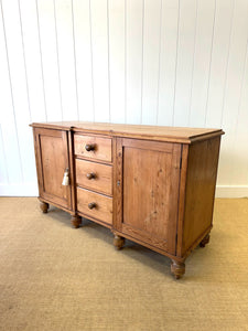 An English Country Pine Buffet or Sideboard