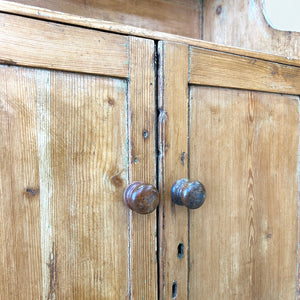 A 19th Century Diminutive Pine Waterfall Bookcase