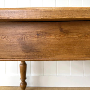 A Lovely Vintage 8 ft Pine Farmhouse Table