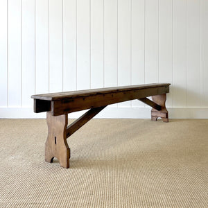A Country Made Bench c1890